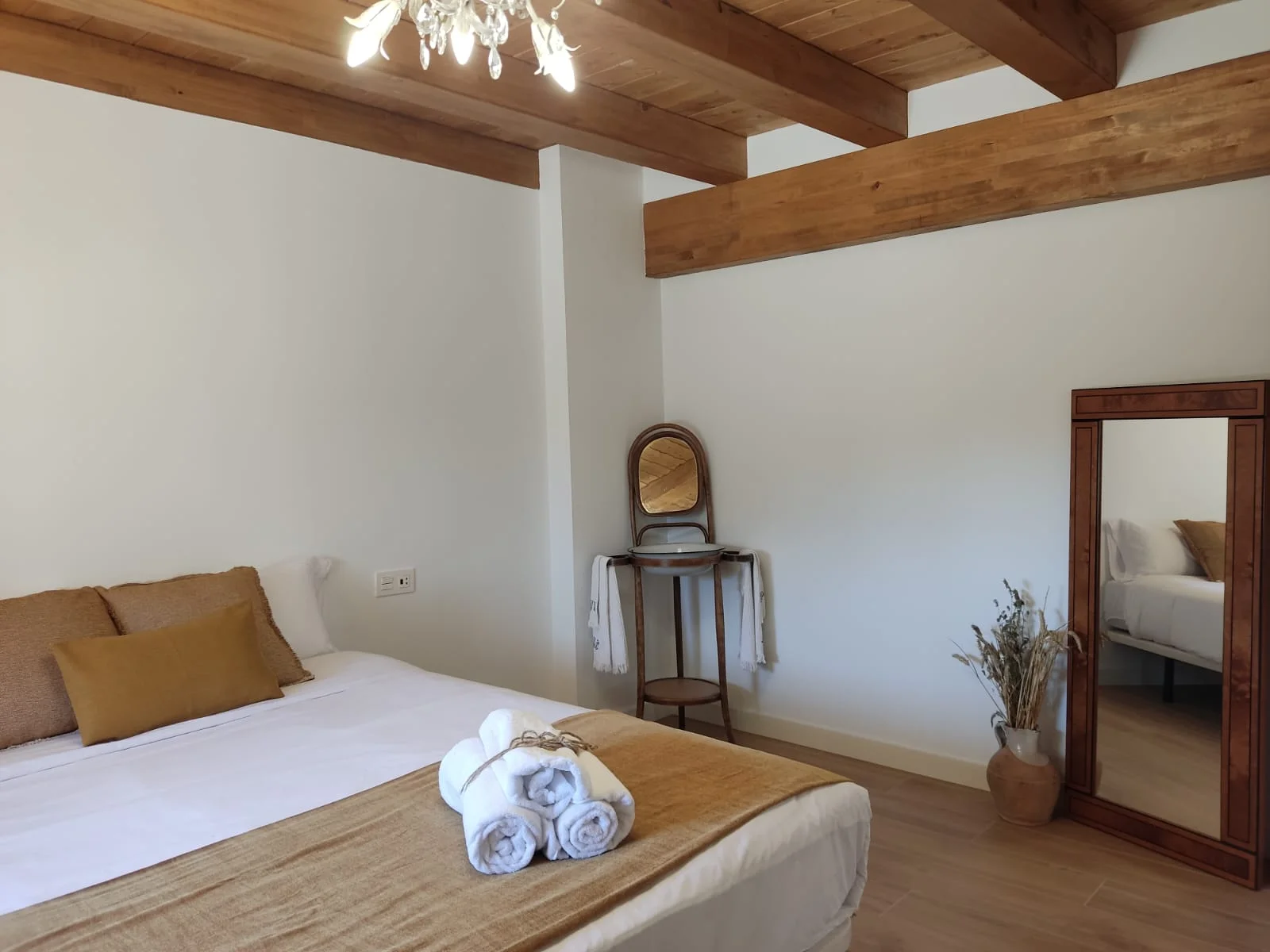 Habitación doble de Casa Rural El Pinche